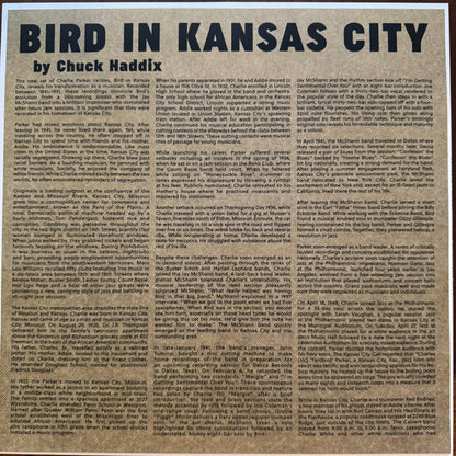 Bird In Kansas City - secondary