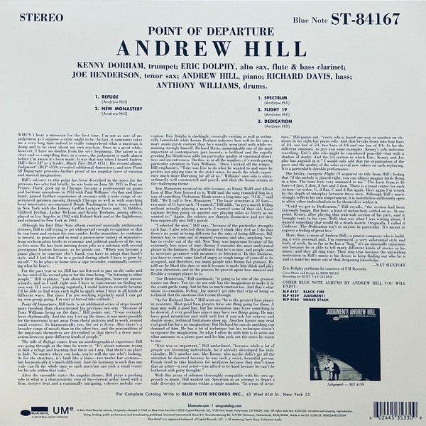Point Of Departure - secondary