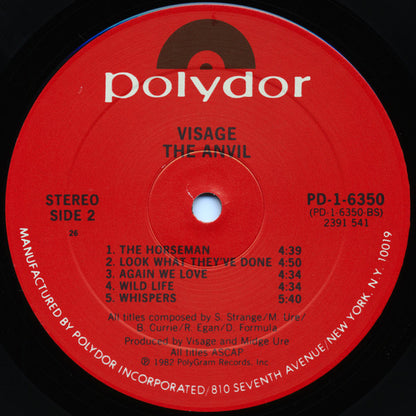 Visage - The Anvil