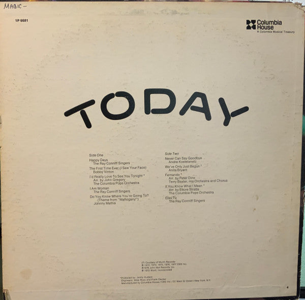 Today - secondary