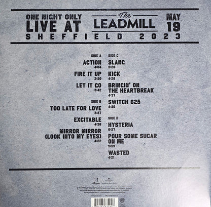 One Night Only: Live At The Leadmill 2023 - secondary