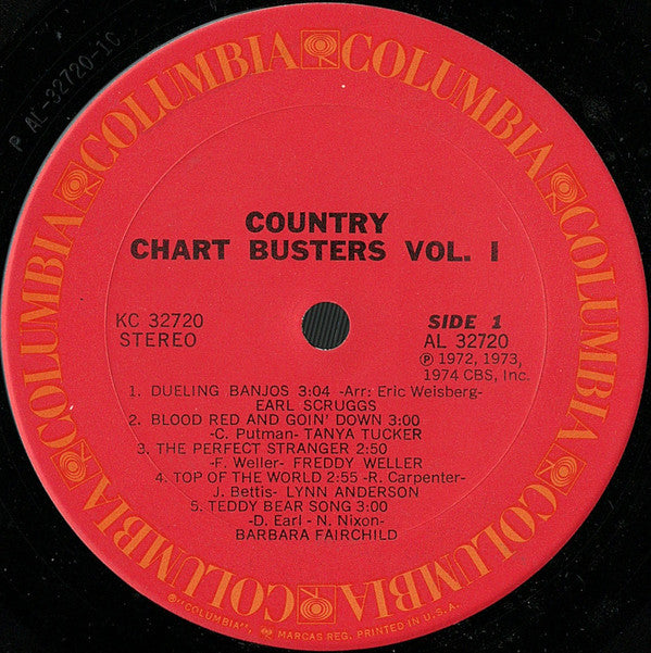 Various - Country Chart Busters Volume 1