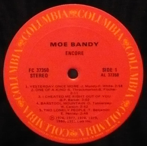 Encore - secondary