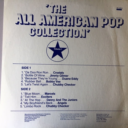 Various - The All American Pop Collection Volume 1