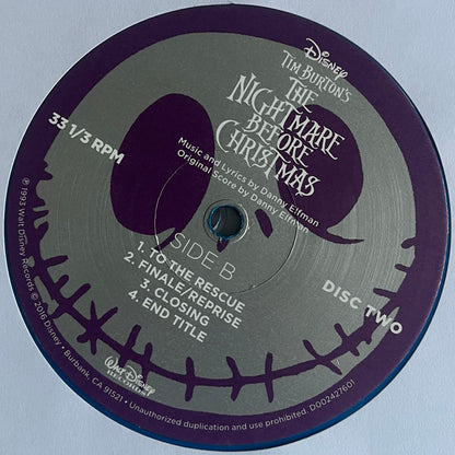 Tim Burton's The Nightmare Before Christmas (Original Motion Picture Soundtrack) - secondary