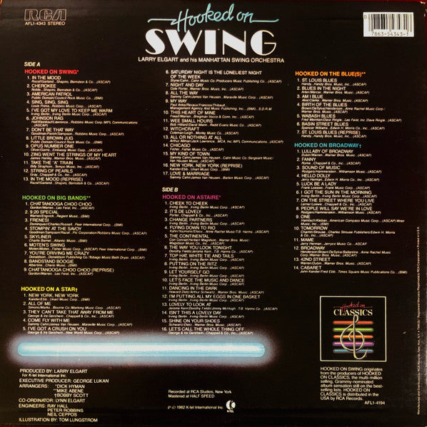 Larry Elgart And His Manhattan Swing Orchestra - Hooked On Swing