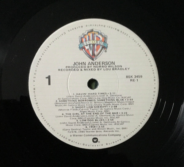 John Anderson - secondary