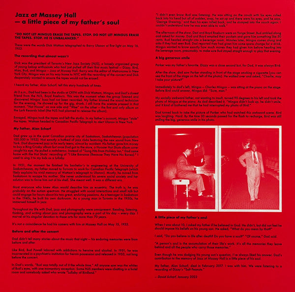 Hot House (The Complete Jazz At Massey Hall Recordings) - secondary