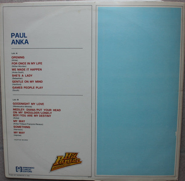Paul Anka - Paul Anka