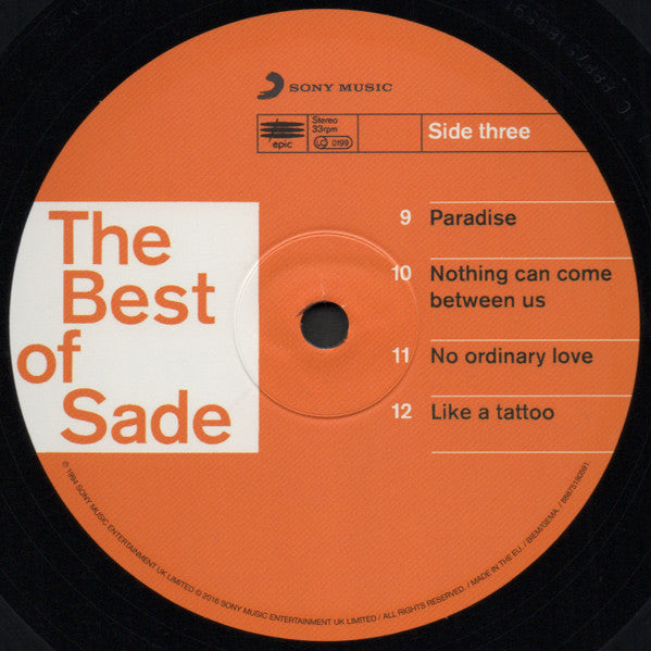The Best Of Sade - secondary