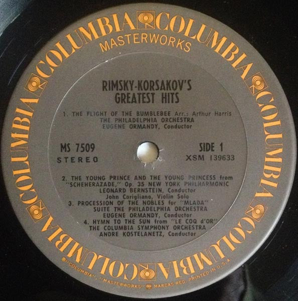 Nikolai Rimsky-Korsakov, Leonard Bernstein, The New York Philharmonic Orchestra, André Kostelanetz, Columbia Symphony Orchestra, Eugene Ormandy, The Philadelphia Orchestra - Rimsky-Korsakov's Greatest Hits