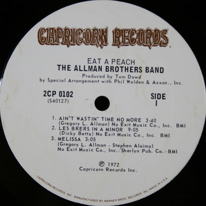 The Allman Brothers Band - Eat A Peach