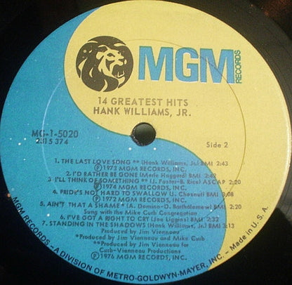 Fourteen Greatest Hits - secondary