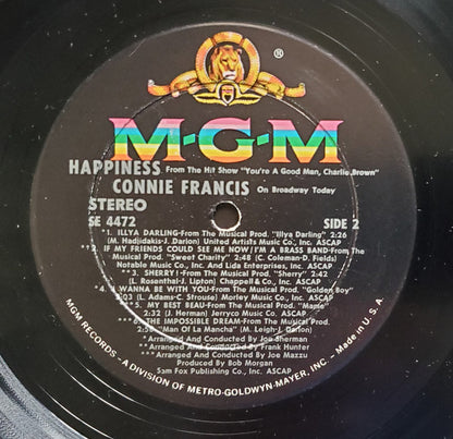 Connie Francis - Happiness - From The Hit Show "You're A Good Man, Charlie Brown"