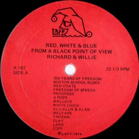 Richard & Willie - Red White And Blue From A Black Point Of View