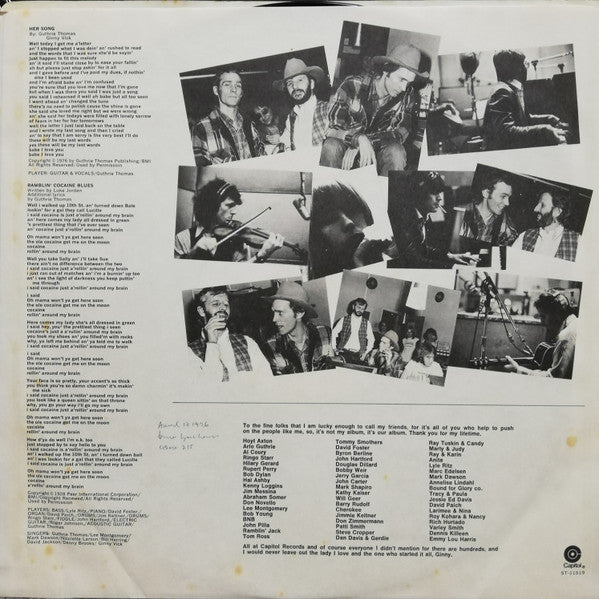 Lies And Alibis - secondary
