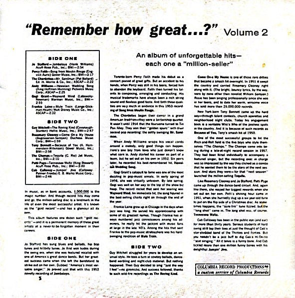 Various - Remember How Great...? Volume 2