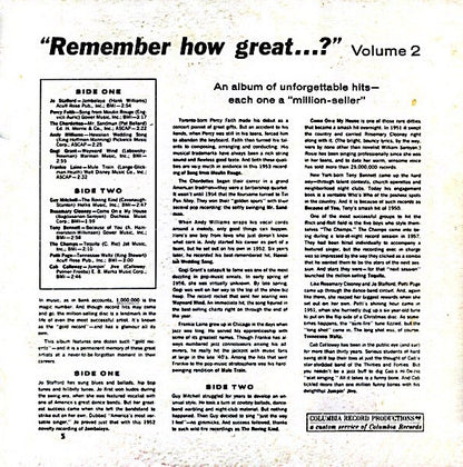 Various - Remember How Great...? Volume 2