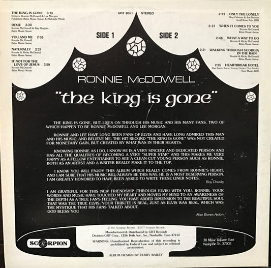 The King Is Gone - secondary