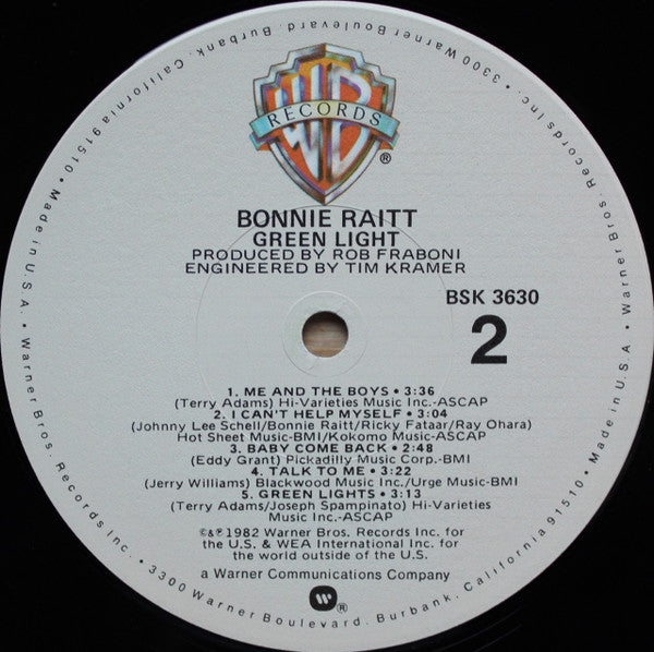 Bonnie Raitt - Green Light