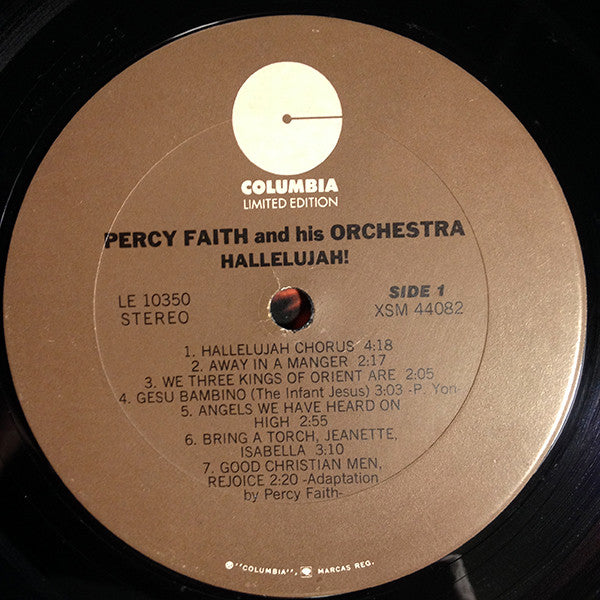 Percy Faith & His Orchestra - Hallelujah!