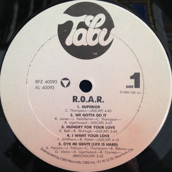 R.O.A.R. - secondary