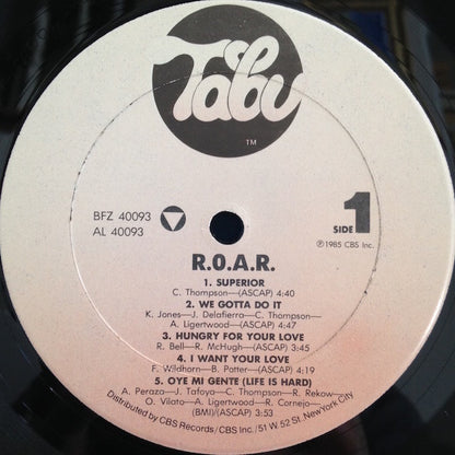 R.O.A.R. - secondary