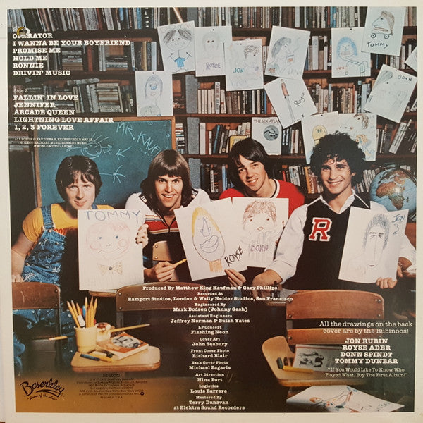 The Rubinoos - Back To The Drawing Board