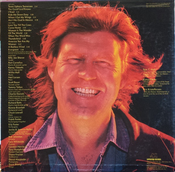 Billy Joe Shaver - When I Get My Wings