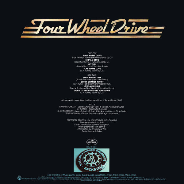 Four Wheel Drive - secondary