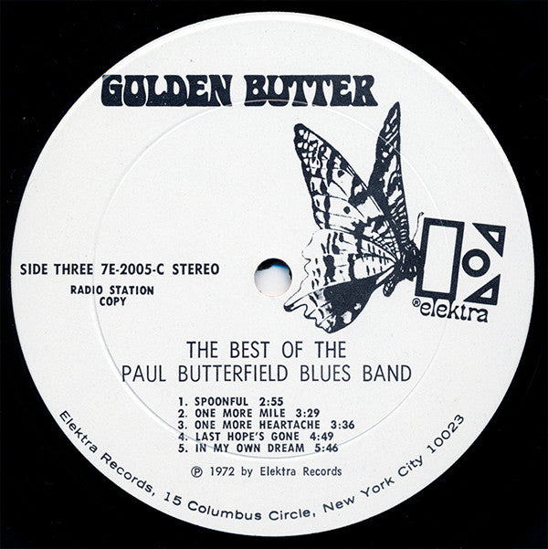 The Paul Butterfield Blues Band - Golden Butter / The Best Of The Paul Butterfield Blues Band
