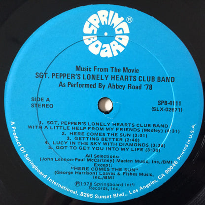 Sgt. Pepper's Lonely Hearts Club Band (Music From The Movie) - secondary