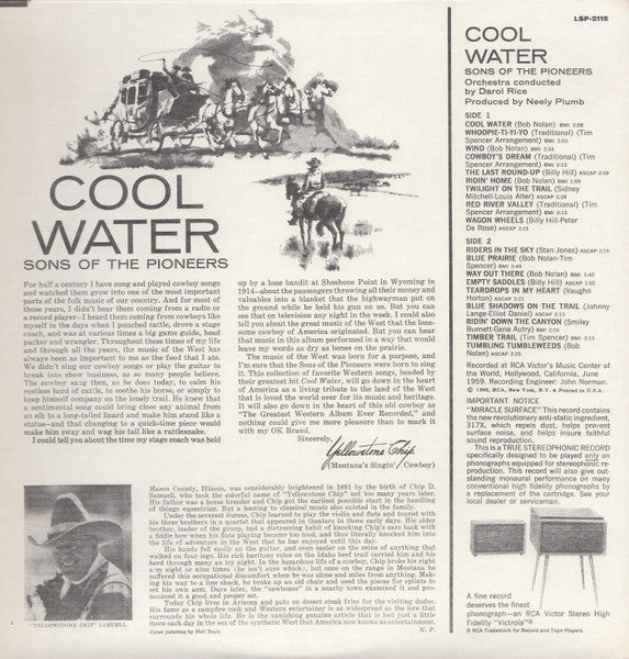 Cool Water (And Seventeen Timeless Western Favorites) - secondary