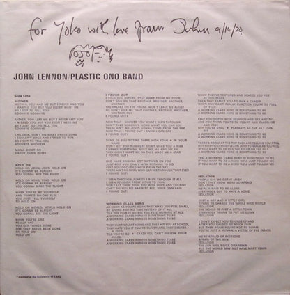 John Lennon, The Plastic Ono Band - John Lennon / Plastic Ono Band