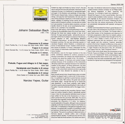 Narciso Yepes - Narciso Yepes Plays Bach