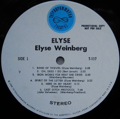 Elyse Weinberg - Elyse