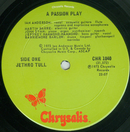A Passion Play - secondary