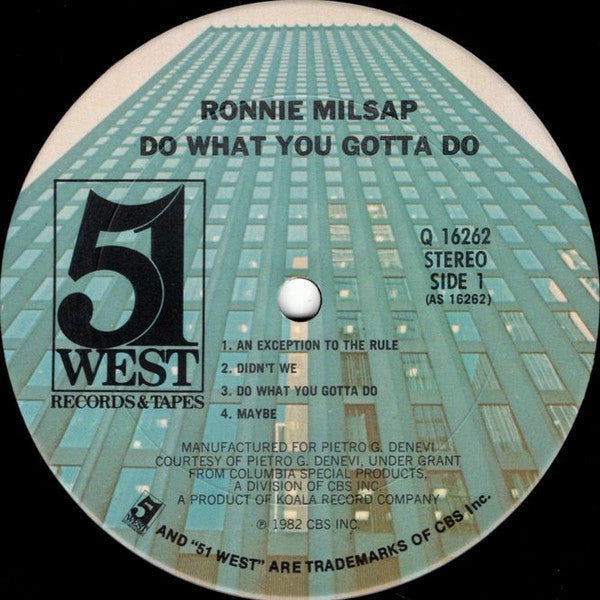 Ronnie Milsap - Do What You Gotta Do