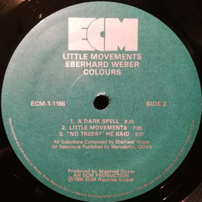 Eberhard Weber Colours - Little Movements