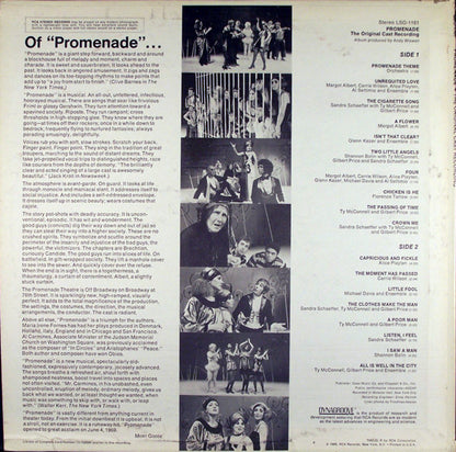 Maria Irene Fornes, Al Carmines - Promenade (The Original Cast Recording)