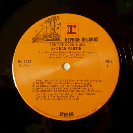 Dean Martin - For The Good Times