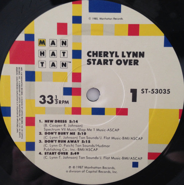 Start Over - secondary