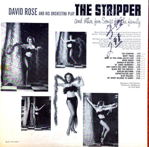 David Rose & His Orchestra - The Stripper And Other Fun Songs For The Family