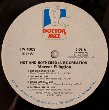 Mercer Ellington - Hot And Bothered (A Re-Creation)