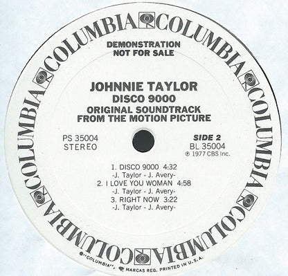 Johnnie Taylor - Disco 9000 (Original Soundtrack From The Motion Picture)