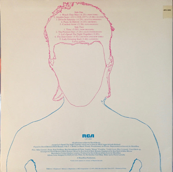 David Bowie - Aladdin Sane