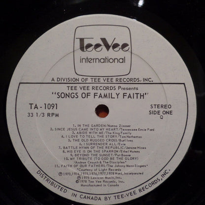 Various - Songs of Family Faith