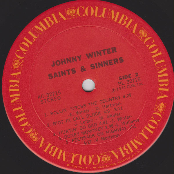 Saints & Sinners - secondary