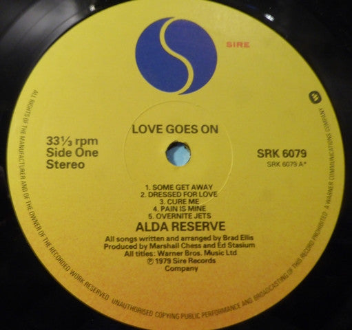 Alda Reserve - Love Goes On