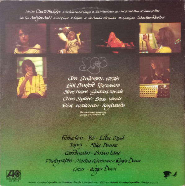 Close To The Edge - secondary